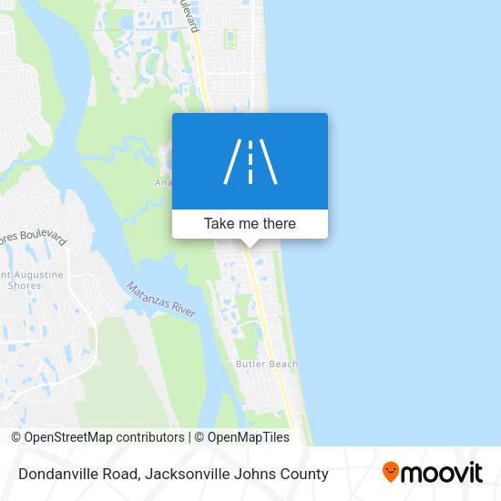 Mapa de Dondanville Road