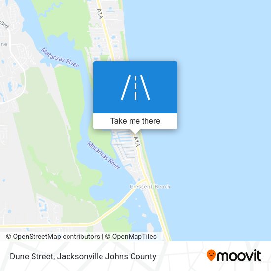 Dune Street map