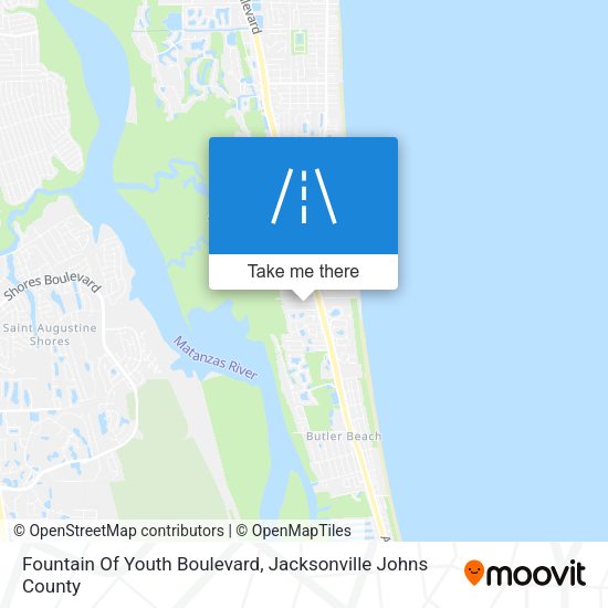 Mapa de Fountain Of Youth Boulevard
