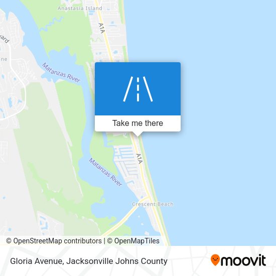 Gloria Avenue map