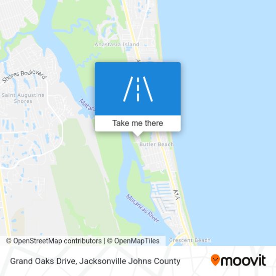 Grand Oaks Drive map