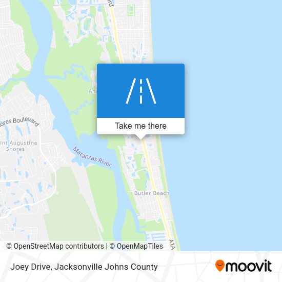 Joey Drive map