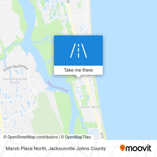 Mapa de Marsh Place North