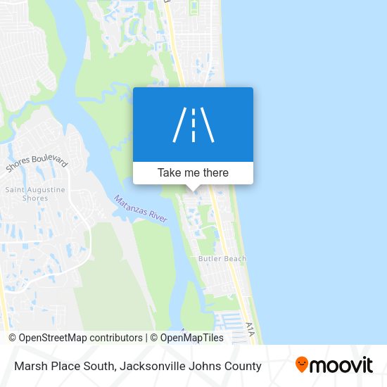 Mapa de Marsh Place South