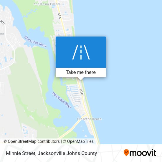 Minnie Street map