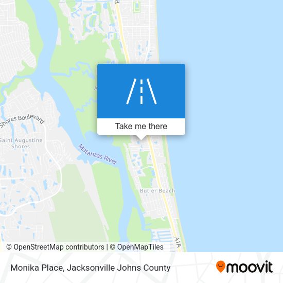 Mapa de Monika Place