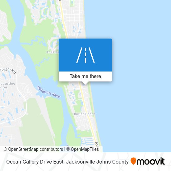 Mapa de Ocean Gallery Drive East