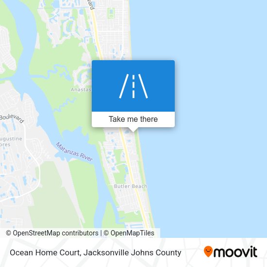 Mapa de Ocean Home Court