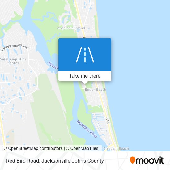 Red Bird Road map