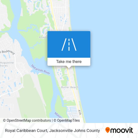 Royal Caribbean Court map