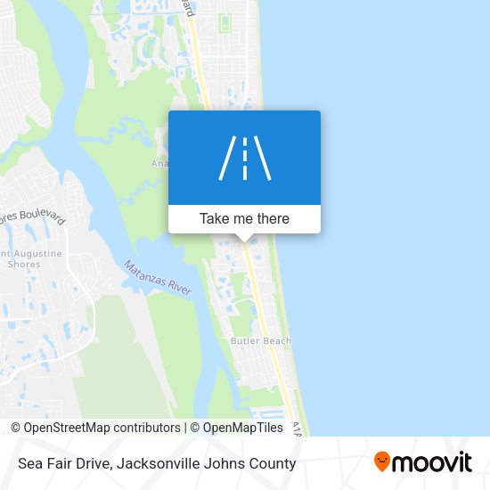 Sea Fair Drive map