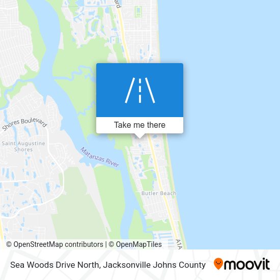 Mapa de Sea Woods Drive North