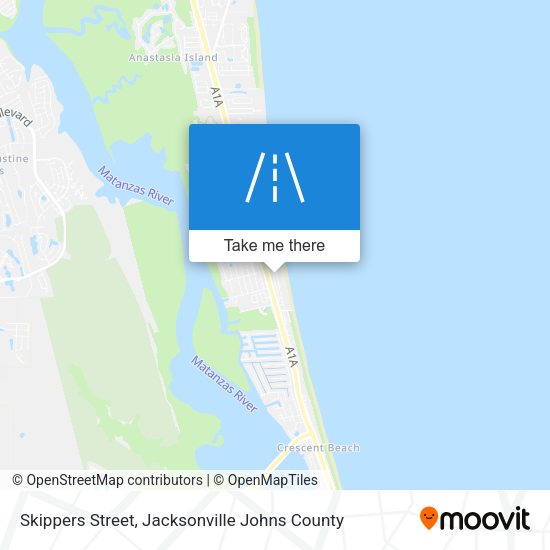 Mapa de Skippers Street