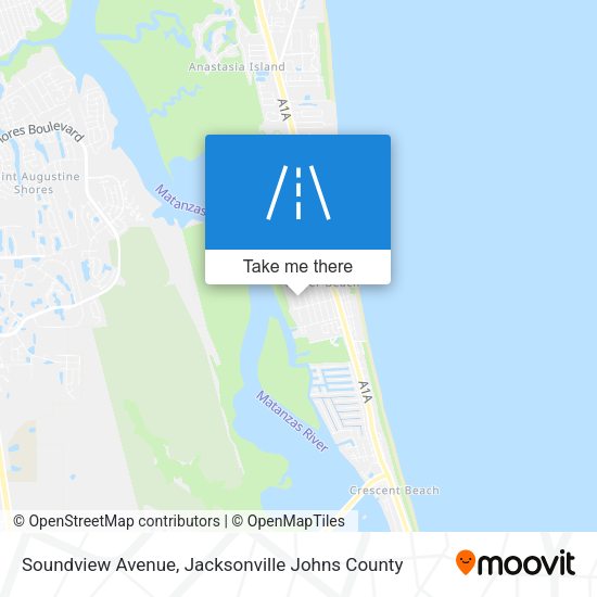 Soundview Avenue map