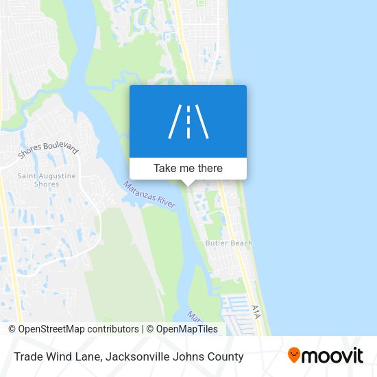Trade Wind Lane map