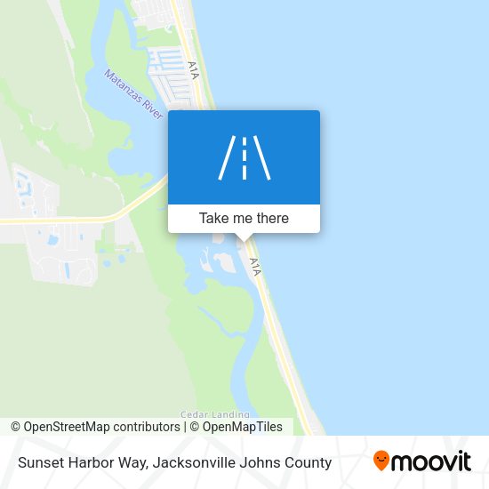 Sunset Harbor Way map