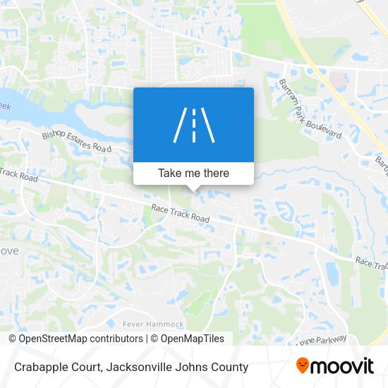 Crabapple Court map