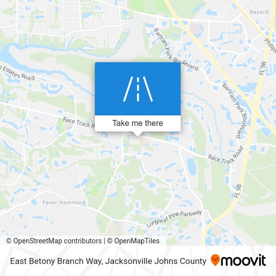 East Betony Branch Way map