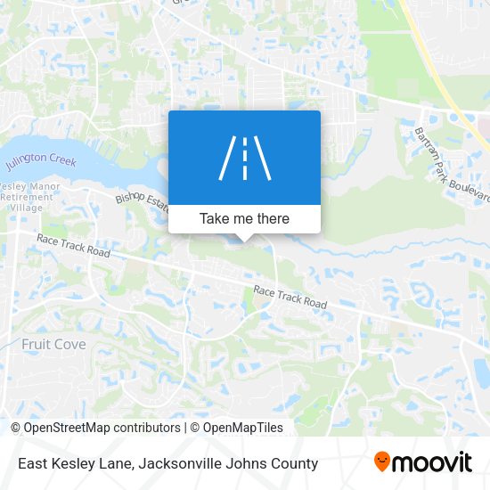Mapa de East Kesley Lane