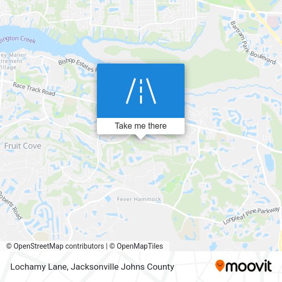 Lochamy Lane map