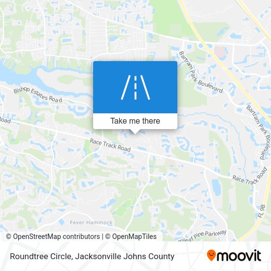 Roundtree Circle map