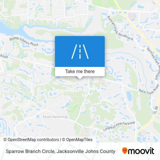 Sparrow Branch Circle map