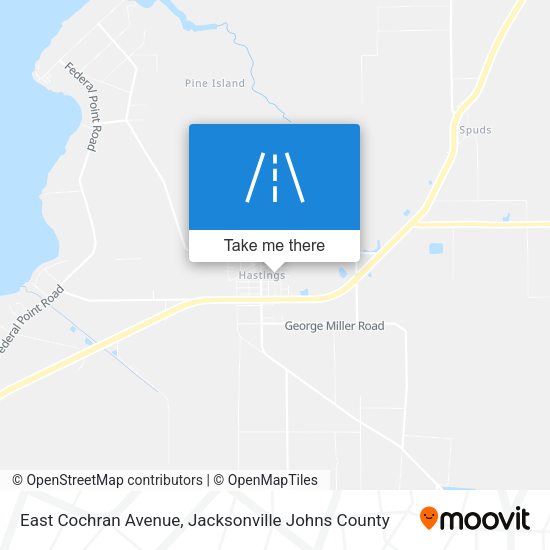 East Cochran Avenue map