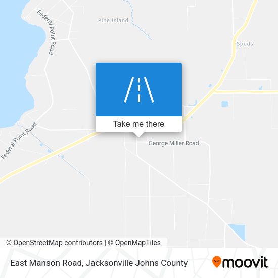 East Manson Road map