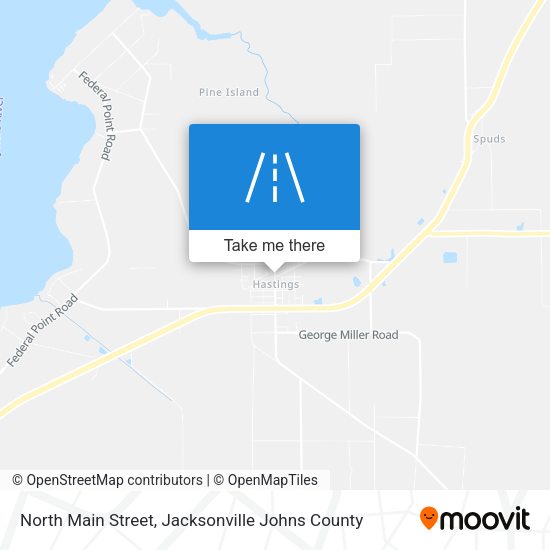 Mapa de North Main Street