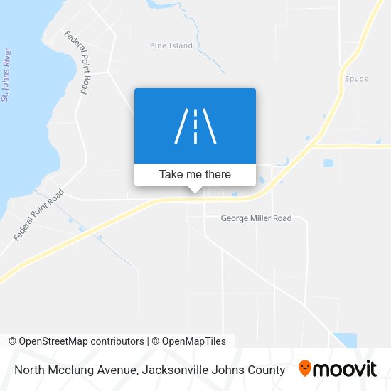 Mapa de North Mcclung Avenue