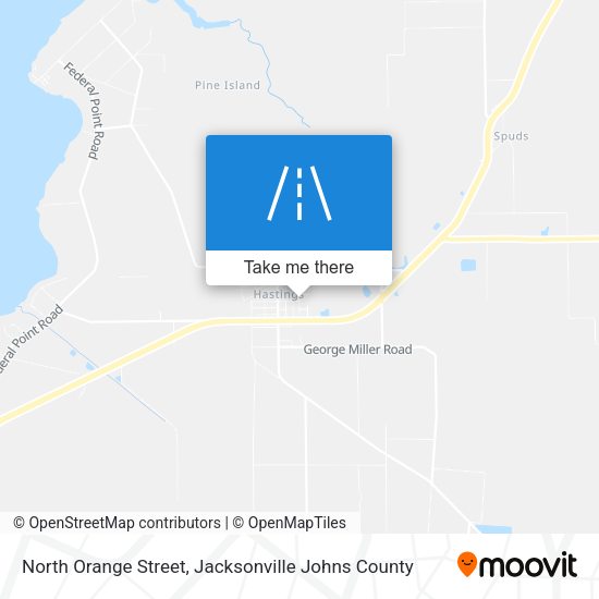 Mapa de North Orange Street
