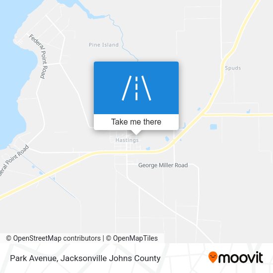 Park Avenue map