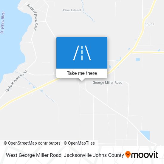 Mapa de West George Miller Road