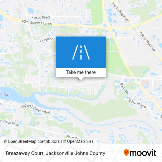 Breezeway Court map