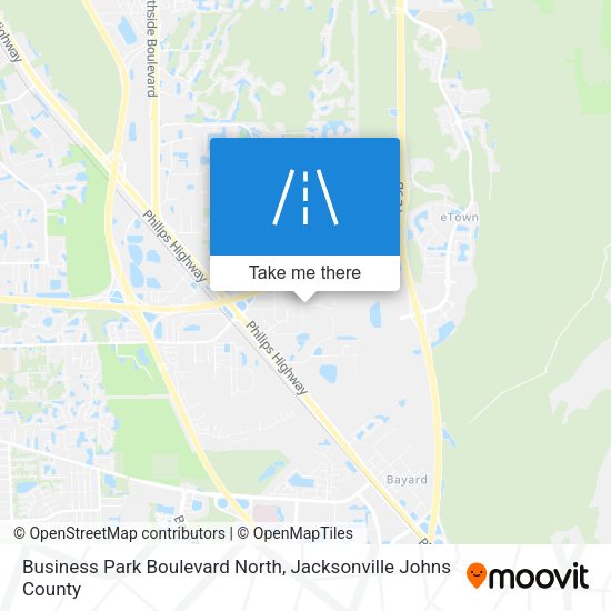 Business Park Boulevard North map