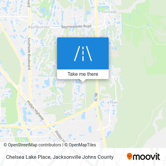 Chelsea Lake Place map