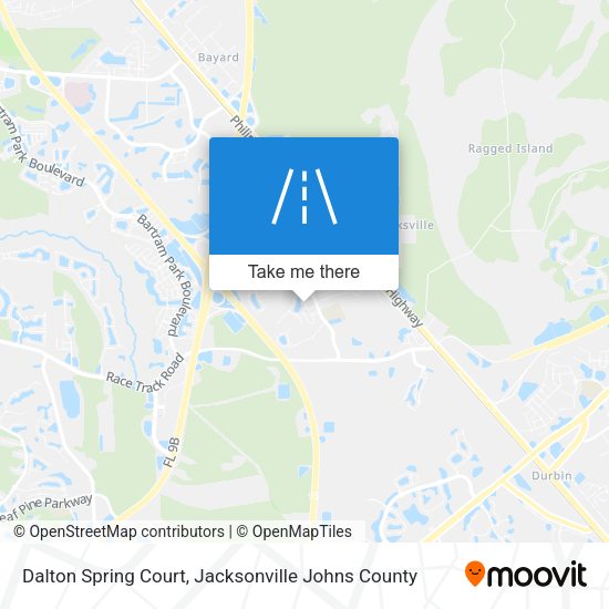 Dalton Spring Court map