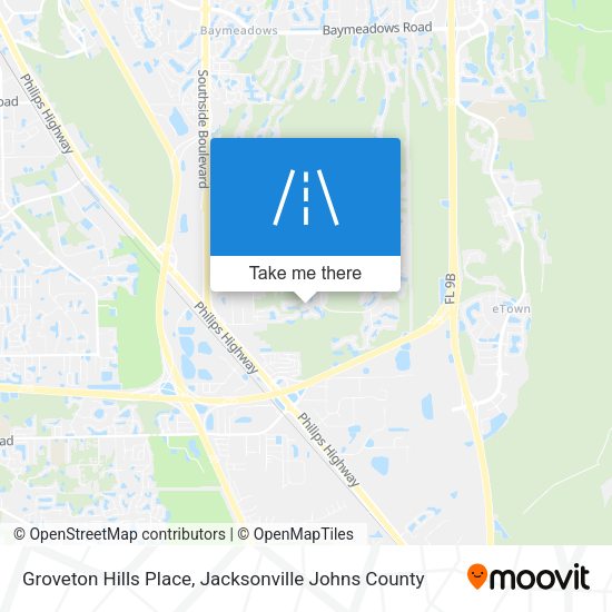 Mapa de Groveton Hills Place