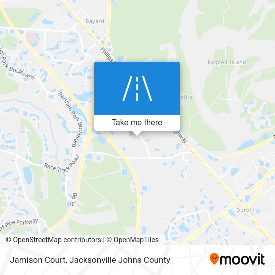 Jamison Court map