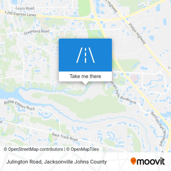 Julington Road map