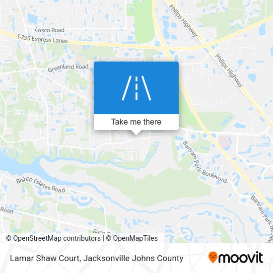 Mapa de Lamar Shaw Court