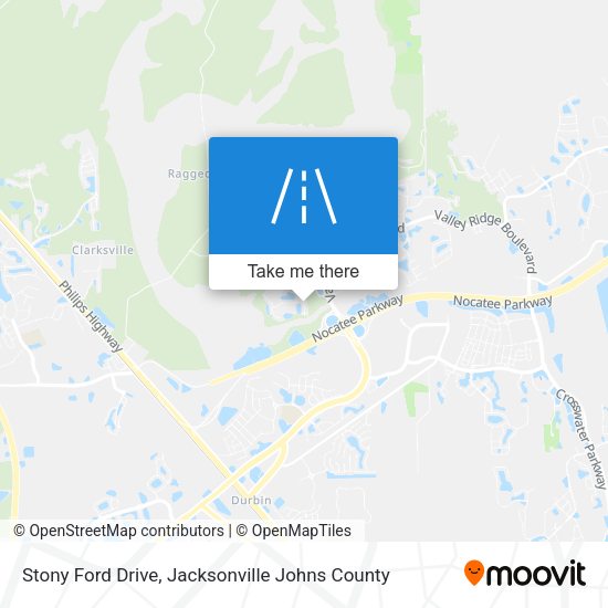 Stony Ford Drive map