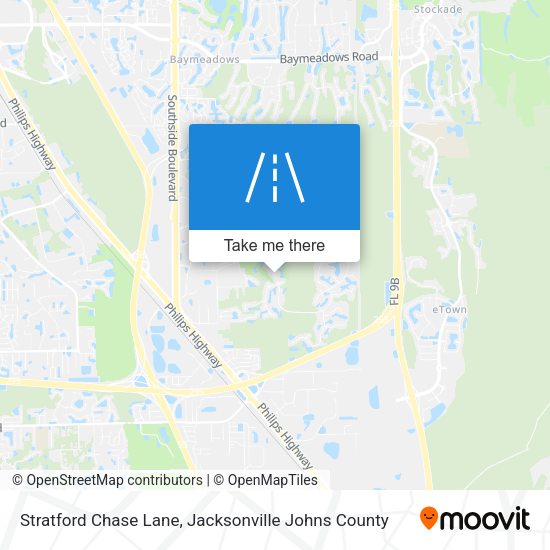 Mapa de Stratford Chase Lane