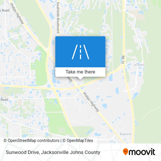 Sunwood Drive map