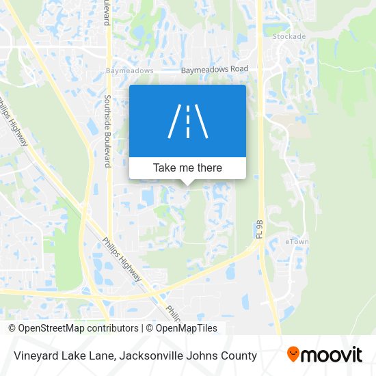 Mapa de Vineyard Lake Lane