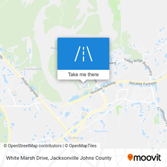 White Marsh Drive map