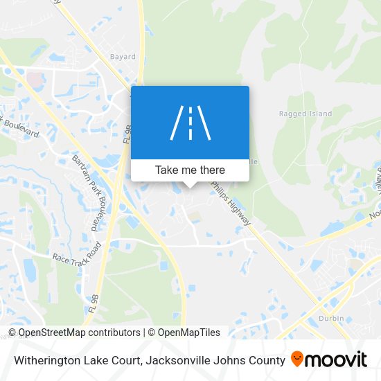 Witherington Lake Court map