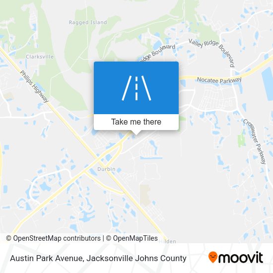 Austin Park Avenue map