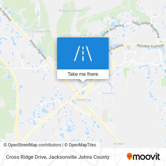 Cross Ridge Drive map