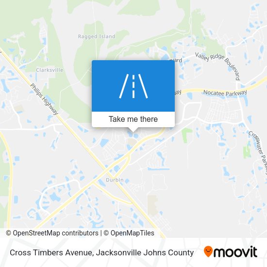 Mapa de Cross Timbers Avenue